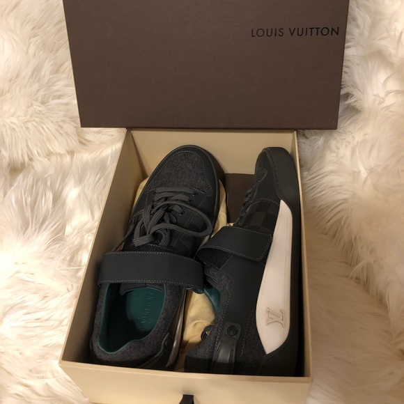 Louis Vuitton Other - Louis Vuitton men’s Damier black and grey shoes
